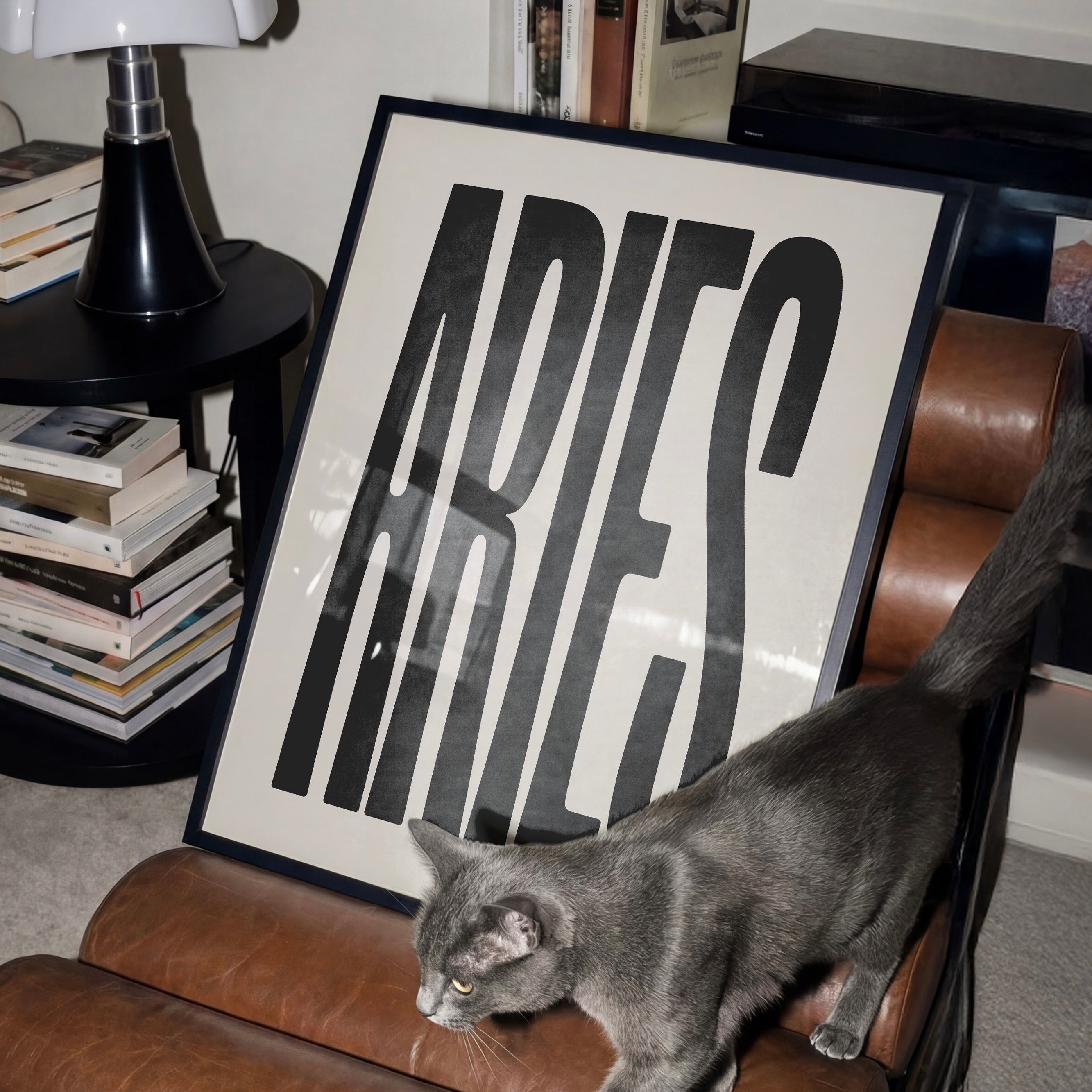 Aries Zodiac Digital Poster