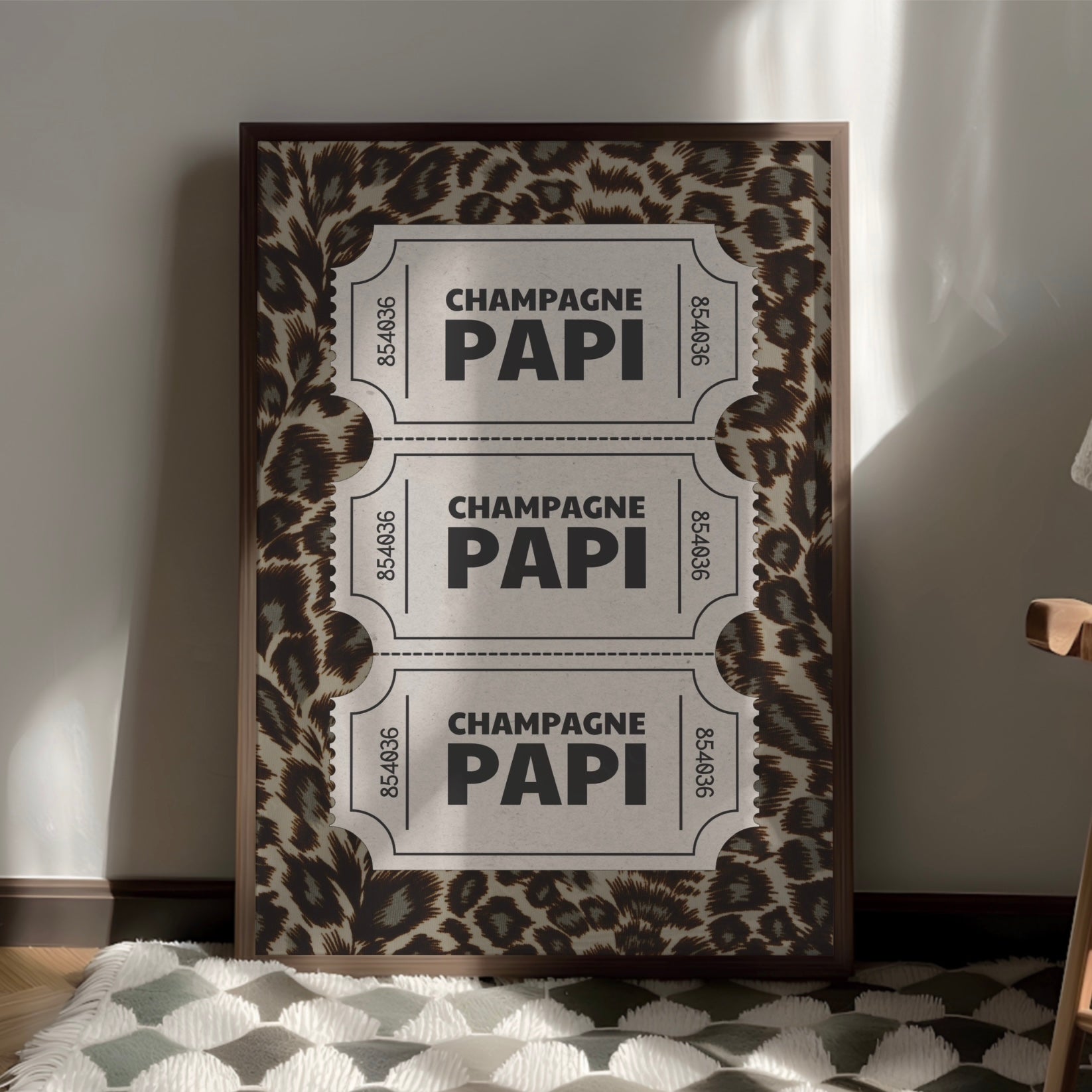 Champagne Papi Digital Poster